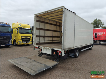Камион с брезент DAF FA LF45.140 4x2 Dagcab Euro4 - 12T - Schuifzeilen/Geslotenbak 6.9m + Laadklep 1500kg - 66.000km Origineel! - Handgeschakeld: снимка 2