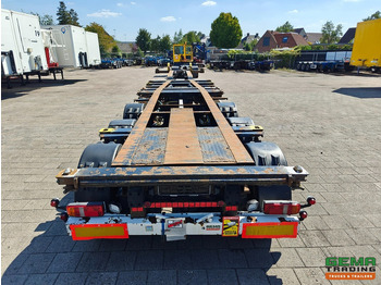 Контейнеровоз/ Сменна каросерия полуремарке Krone SD 3-Assen SAF - LiftAs - Schijfremmen - Achterschuiver - Alle Aansluitingen: снимка 5