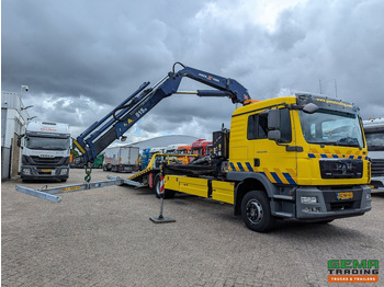 Камион пътна помощ MAN TGM 15.250 4X2 BL EEV DubbelCabine 6 Persoons - Amco Veba 8153S - Falkom FAS5000 + FAL2000 + Dubbele Lier 3600KG - Afstandsbediening - 10/2025APK: снимка 4