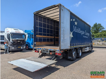 Камион с брезент Scania G360 6x2/4 Streamline Euro6 - Retarder - Schuifzeilenbak 8.2M + Laadklep 1500kg - Smart Tacho V2: снимка 2