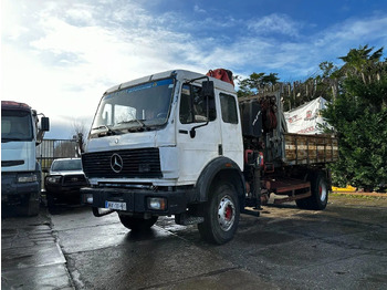 Самосвал камион, Камион с кран Mercedes-Benz SK 1935 V8 4X2 Tipper Spring/Spring AMCO V825 9T Mercedes-Benz SK 1935 V8 4X2 Tipper Spring/Spring AMCO V825 9T: снимка 2
