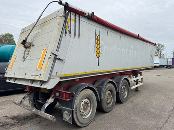 Самосвал полуремарке Wielton 45m3 Kipper Liftas Automatisch afdekzeil SAF Schijfremmen APK 12-2025: снимка 2