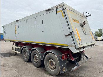 Самосвал полуремарке Wielton 45m3 Kipper Liftas Automatisch afdekzeil SAF Schijfremmen APK 12-2025: снимка 4