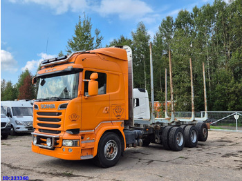 Камион за дърва SCANIA R 580