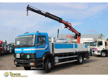 Камион с кран MERCEDES-BENZ Atego 1823
