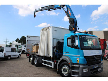 Камион с кран Mercedes-Benz Axor 2533 + 14t crane + 6x2 + REMOTE + MANUAL + LIFT: снимка 3