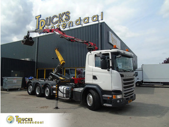 Мултилифт с кука камион SCANIA G 450