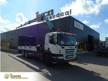 Камион с кран SCANIA P 380