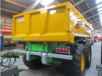 Селскостопанско ремарке самосвал Joskin Trans - KTP 22/50 PRO-MODEL med drejbar aksel og m: снимка 5