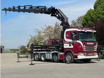 Камион с кран SCANIA G 480