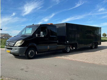 Влекач Mercedes-Benz Sprinter 518 CDI V6!!!DUBBEL CABINE!!automaat met VAN DEN OEVER BE- trailer!!: снимка 3