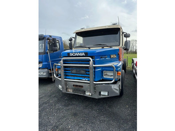 Влекач Scania T143-450 V8 HAUBER/NEUS/TORPEDO: снимка 2