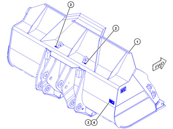 Кофа за товарач CATERPILLAR