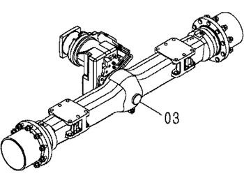 Задна ос HITACHI