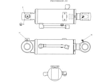 Хидравличен цилиндър NEW HOLLAND