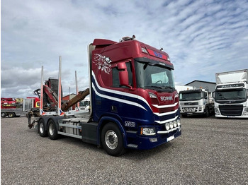 Камион за дърва SCANIA R 650