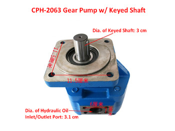 Нови Хидравлична помпа за Колесен товарач Qingdao Promising Hydraulic Gear Pumps for China Loader: снимка 4