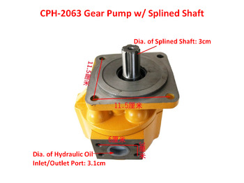 Нови Хидравлична помпа за Колесен товарач Qingdao Promising Hydraulic Gear Pumps for China Loader: снимка 5