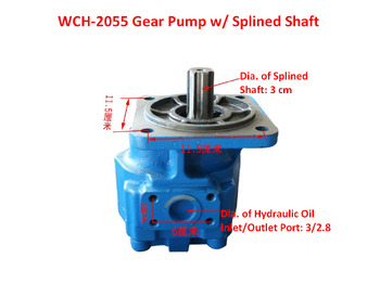 Нови Хидравлична помпа за Колесен товарач Qingdao Promising Hydraulic Gear Pumps for China Loader: снимка 2