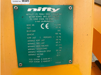 Вишка на ремарке Niftylift 170 H E: снимка 3