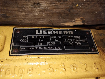 Двигател и части LIEBHERR