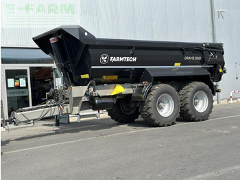 Селскостопанско ремарке самосвал Farmtech gravis 2000 hardox black edition: снимка 2
