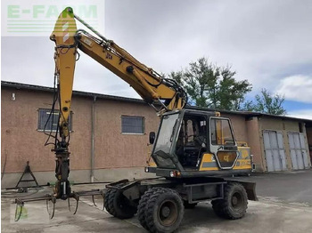 Колесен багер JCB JS130W
