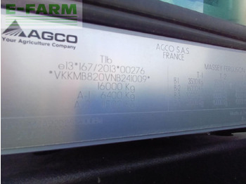 Трактор Massey Ferguson mf 8s.225: снимка 2