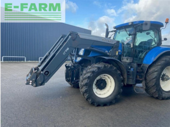 Трактор New Holland t7.220 med alø frontlæsser: снимка 4