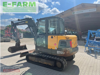 Мини багер Volvo ec 55c: снимка 2