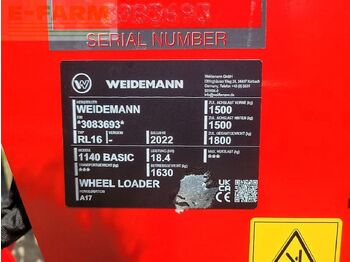 Мини багер Weidemann 1140 basic: снимка 3 Мини багер Weidemann 1140 basic: снимка 3