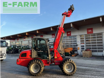 Телескопичен колесен товарач Weidemann 3070cx80 teleradlader 3100h, 30km/h 100l hydr.: снимка 2