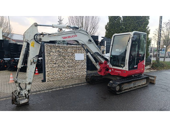 Мини багер Takeuchi TB 260 Powertilt und Schnellwechsler MS 03, Radio: снимка 4