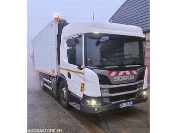 Боклукчийска кола BOM SCANIA L340 71926 kms 2021 GNV: снимка 2