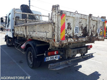 Камион CAMION BI-BENNE + GRUE - PL RENAULT MILDIUM 180 DCI Db - 2003 / 263 610 KM: снимка 5