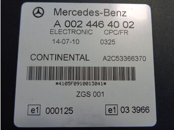 Блок за управление за Камион Mercedes-Benz electronic CPC FR control unit A (WORLDWIDE DELIVERY): снимка 2