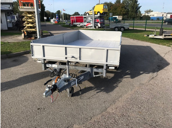 Бордово ремарке/ Платформа Ifor Williams LM126G: снимка 2