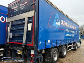 Брезентово полуремарке Pacton TBD.230 Tridec, Schuifdak, 2000 kg laadklep: снимка 3