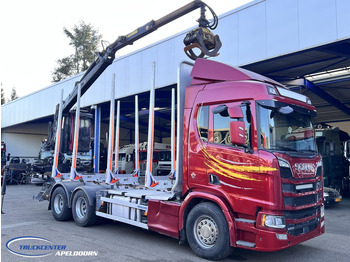 Камион за дърва SCANIA R 650