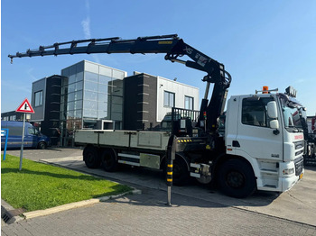 Бордови камион, Камион с кран DAF CF 85.360 8x2 + HIAB 422E8 REMOTE CONTROLE: снимка 2