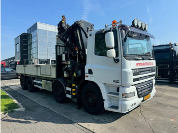 Бордови камион, Камион с кран DAF CF 85.360 8x2 + HIAB 422E8 REMOTE CONTROLE: снимка 4