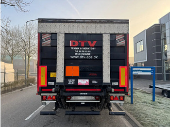 Бордово полуремарке/ Платформа Krone SZ - 2 AXLE BPW + STEERING + ZEPRO Z 2500-150 MA LIFT: снимка 3