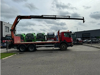 Камион с кран Scania P360 6X4 PALFINGER PK 20001-K + REMOTE CONTROL EURO 5: снимка 3