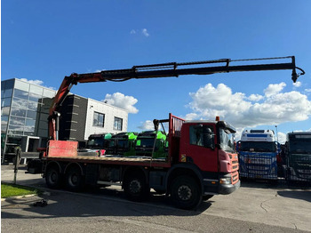 Бордови камион, Камион с кран Scania P360 8X4 - EURO 5 + PALFINGER PK22002-EH + REMOT: снимка 3