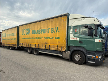 Камион с брезент SCANIA R 450