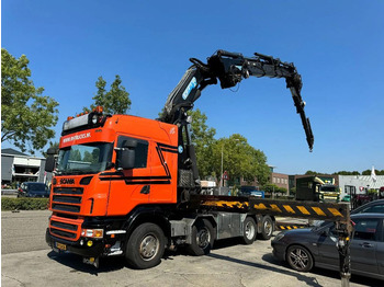 Камион с кран SCANIA R 560