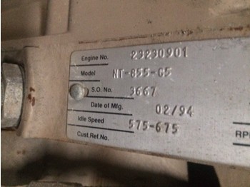 Двигател Cummins NT 855  G5: снимка 1