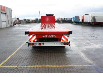 Нови Бордово полуремарке/ Платформа Kel-Berg D106V: снимка 1