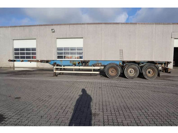 Контейнеровоз/ Сменна каросерия полуремарке LECI 3-Axle Containerchassis: снимка 5