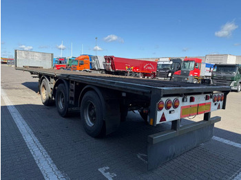 Бордово полуремарке/ Платформа Renders 3-axle Flatbed/Flachbettauflieger/Ladtrailer: снимка 5